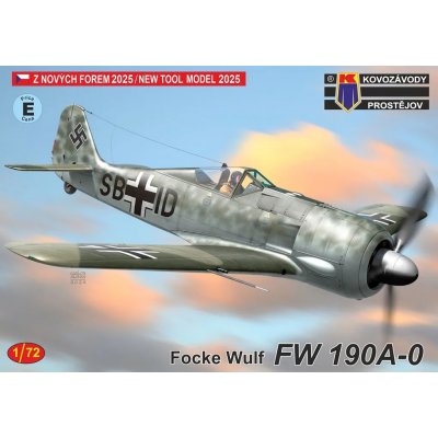 Focke-Wulf Fw 190A-0 3x camo Kovozávody Prostějov 1:72 – Sleviste.cz