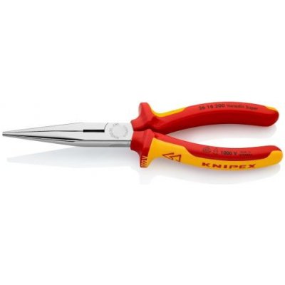 26 16 200 Kleště půlkulaté břitové rovné KNIPEX pružné hroty odolné proti zkrutu, břit pro měkký, středně tvrdý a tvrdý drát – Zboží Mobilmania