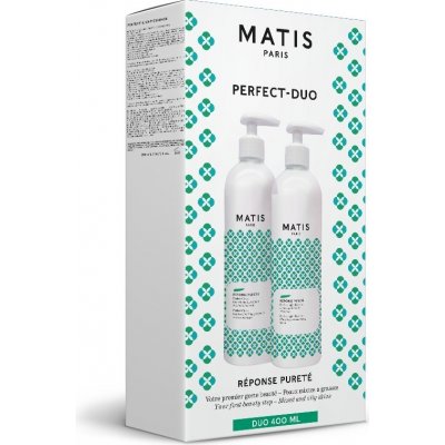 Matis Réponse Pureté Perfect Duo Ochranné pleťové tonikum 400 ml + čistící gel 400 ml – Zboží Mobilmania
