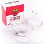 Raspberry Pi napájecí zdroj USB-C 5,1V 3A pro Raspberry Pi 4B, EU, bílý – Zboží Živě