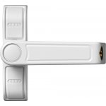 ABUS 2410 W přídavný zámek na okno, bílý – Sleviste.cz