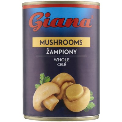 Giana žampiony krájené 425 ml – Zboží Dáma