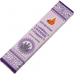 Ayurvedic Lavender indické vonné tyčinky 15 ks