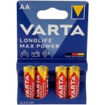 Varta LongLife Max Power AA 4ks 4706101404 – Zboží Živě