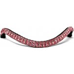 Blingyourhorse Třpytivá čelenka na uzdečku růžová SUBTILE Černá – Zboží Dáma