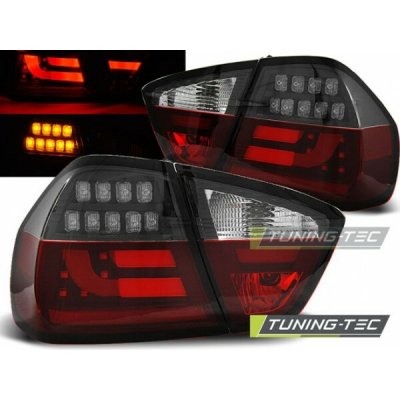 Tuning-Tec Zadní čirá LED světla BMW 3 E90 (2004 - 2008) - červené kouřové – Hledejceny.cz