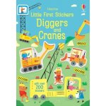 Little First Stickers Diggers and Cranes Watson HannahPaperback – Hledejceny.cz