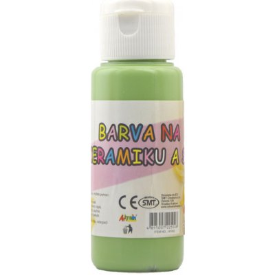 Creatoys akrylová barva na sklo a keramiku 60 ml zelená – Zboží Mobilmania