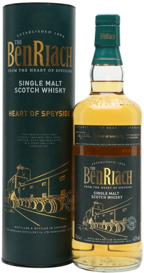 BenRiach Heart of Speyside 40% 0,7 l (holá láhev)