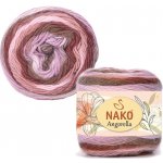 Nako Pletací příze Nako Angorella 87532 - růžovohnědá