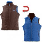 ELT Dětská vesta oboustranná hnědo-modrá – Zbozi.Blesk.cz