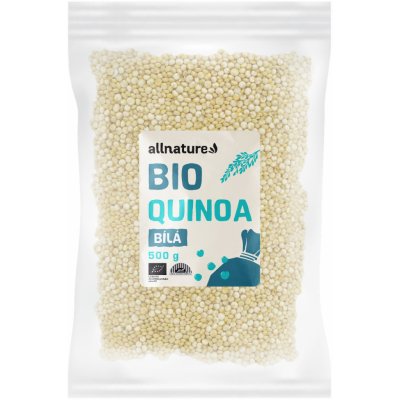 Allnature Quinoa bílá BIO 0,5 kg – Zboží Mobilmania