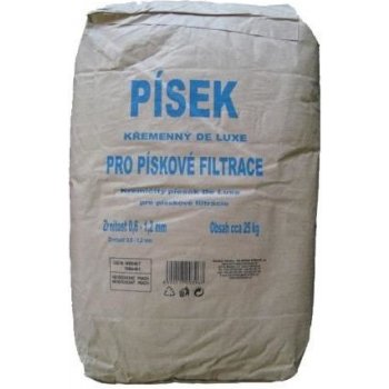 VODNÁŘ Filtrační písek 0,6 - 1,2mm 25kg