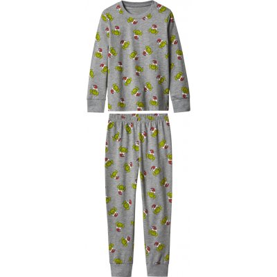 Dívčí pyžamo Grinch šedá – Zboží Dáma