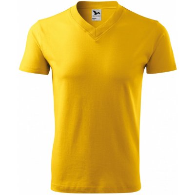 Malfini V-neck 102 žlutá – Zboží Mobilmania