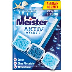 WC Meister Aktiv Kraft vůně moře WC blok, 45 g