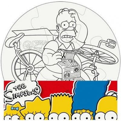 Efko Simpsonovi omalovánkové 9 dílků – Zboží Mobilmania