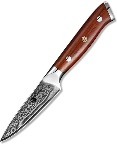 NAIFU Vykrajovací nůž z damaškové oceli 3,5\