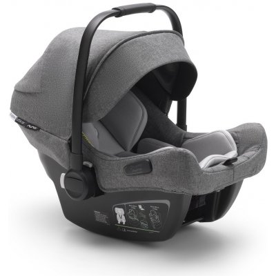 Bugaboo Turtle Air by Nuna 2023 Grey – Hledejceny.cz