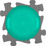 MUFFIK Set aktivních podložek Rotana Šedá/tyrkys MFK-072-4 – Zboží Dáma