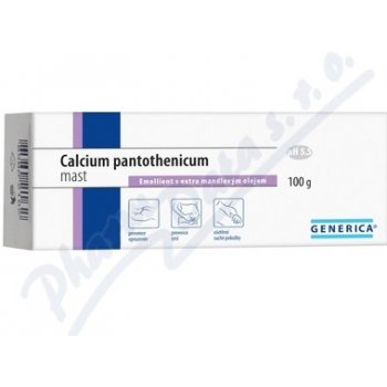 Generica Calcium pantothenicum mast Emollient s Extra mandlovým olejem 100 g