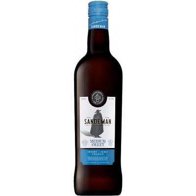 Sandeman Medium Sweet Sherry 15% 0,75 l (holá láhev) – Zboží Mobilmania