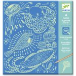 Djeco Vyškrabávací obrázky Mořské mámení – Zbozi.Blesk.cz