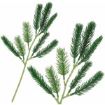 SPRINGOS Umělá větvička jedle 32cm zelená vánoční dekorace CA1311-XG – Hledejceny.cz
