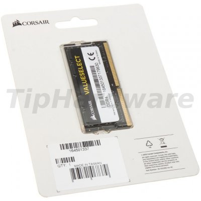 Corsair Value Select SODIMM DDR4 8GB 2133MHz CL15 CMSO8GX4M1A2133C15