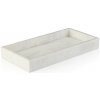 Tác, podnos Marble Tray Mramorový podnos White Humdakin 30x15cm