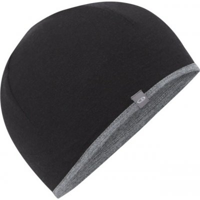 Icebreaker 200 Oasis Revers beanie Black/Gritstone Heather – Hledejceny.cz