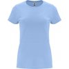 Dámská Trička Capri dámské tričko s krátkým rukávem Nebeská modrá