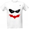 Pánské Tričko Tričko s potiskem Joker pánské Bílá