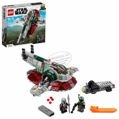 LEGO® Star Wars™ 75312 Boba Fett a jeho kosmická loď – Zbozi.Blesk.cz