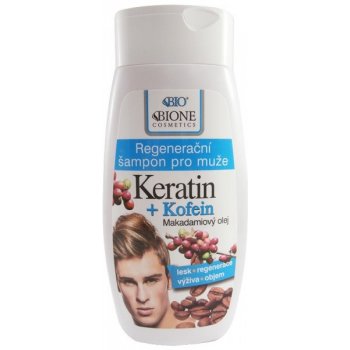 BC Bione Cosmetics Keratin + Kofein šampon muži 260 ml