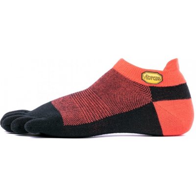 Vibram Fivefingers 5TOE ATHLETIC / NO SHOW / NEW / RED BLACK