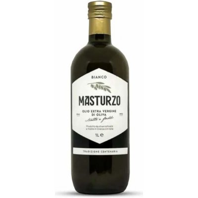 Masturzo Extra panenský olivový olej Etichetta Bianca 0,5 l – Zboží Mobilmania
