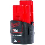 MILWAUKEE M12 B2 12V 2,0 Ah 4932430064 – Zboží Dáma MILWAUKEE M12 B2 12V 2,0 Ah 4932430064 – Zboží Dáma