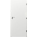 Porta doors ZK Plechové dveře pozinkované lakované bílé plné pravé 90 x 197 cm SCWP0PMP09LBM0SP3KH000 – Zboží Mobilmania