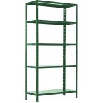 Trestles Regál Limited RP5 1800 x 900 x 400 5 polic zelený RP5NF-40-5-6000 – Zboží Mobilmania