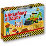 Náklaďáky a bagry Box s magnety – Zboží Mobilmania