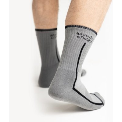 Adventer & Fishing ponožky Merino Knee Socks Black