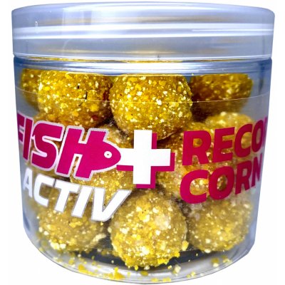 LK Baits boilies Fish Activ Plus World Record Corn 250ml 18mm