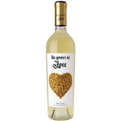 Vignobles Vellas The Power of LOVE Blanc 12% 0,75 l (holá láhev) – Hledejceny.cz