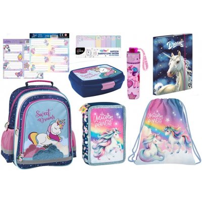 Derform Zvýhodněná školní sada Unicorn jednorožec 9ks – Hledejceny.cz
