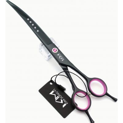 KM Dog Grooming Scissors Stainles Steel Nerezová ocel 19 cm černá – Hledejceny.cz