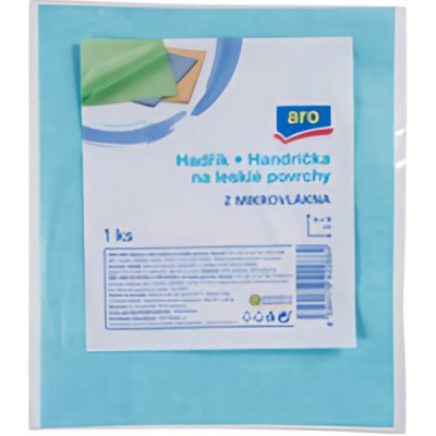 Aro Hadřík na lesklé povrchy mikrovlákno 34 x 38 cm 5 ks – Sleviste.cz