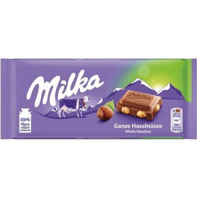 Milka Whole Nut 100 g – Hledejceny.cz