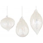 Bizzotto Set šesti průhledných vánočních ozdob Wink Ø7/8 cm – Hledejceny.cz