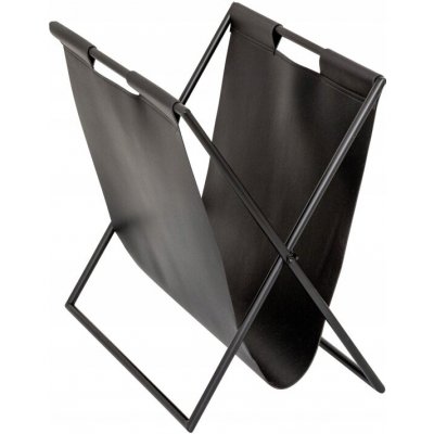 Stojan na noviny Twisted Lime PU černý – Zboží Dáma